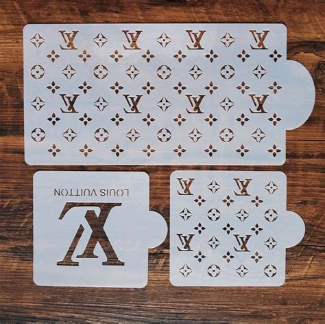 louis vuitton stencil aliexpress|louis vuitton stencils for painting.